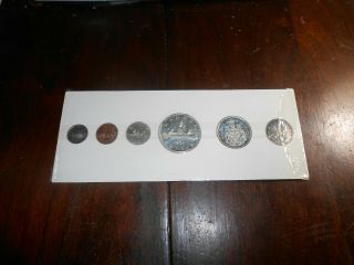 Canada/canadian 1959 Proof Like Set Last One With Plastic Around It