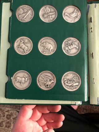 Official National Parks Centennial Medal Series 1872 - 1972 12