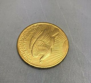 1908 U.  S.  Gold $20 Dollar St.  Gauden ' s Double Eagle Coin 5