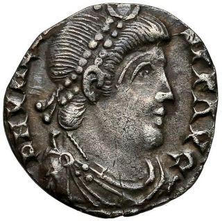 Roman Empire - Valens (ad 364 - 378) Ar Siliqua Trier (treveri)