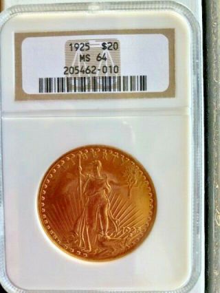 1925 Us St.  Gaudens Double Eagle $20 Gold Coin