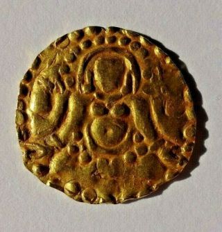 India Tripura Gold Stater,  Mitchener 411,  Vf