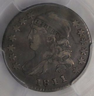 1811/09 Jr - 1 Capped Bust Dime,  Pcgs Vf35,  Cac