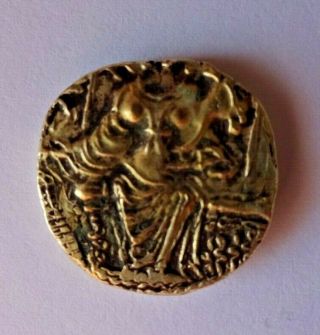 India Taxila Gold Dinar,  Suvayasa,  c.  400AD,  Kushan Derivative 5