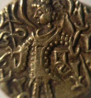 India Taxila Gold Dinar,  Suvayasa,  c.  400AD,  Kushan Derivative 8