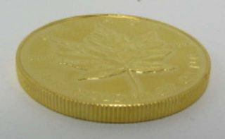 1984 CANADA GOLD MAPLE LEAF 1 oz $50.  9999 FINE GOLD BU UNCIRCULATED GOLD COIN 6