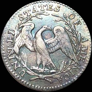 1795 Flowing Draped Bust Half Dime NEARLY UNCIRCULATED Scarce bu au ms GORGEOUS 6