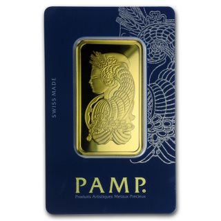 50 Gram Gold Bar - Pamp Suisse Fortuna Veriscan (in Assay) - Sku 98930