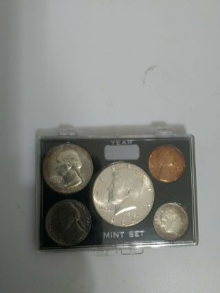 1964 Silver (kennedy Half Dollar,  Quarter,  Dime) Nickel And Penny