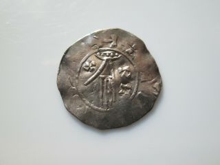 Netherlands 11 Century Silver Denar,  Deventer,  Heinrich Ii 1002 - 24 Dbg.  563