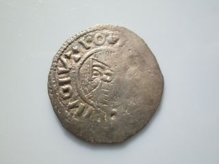Sweden 11 C.  Unpublished Sigtuna Silver Penny Imit.  Of Aethelred Ii Lsc 1009 - 17