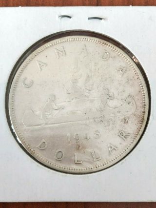 1948 Canada Silver Dollar
