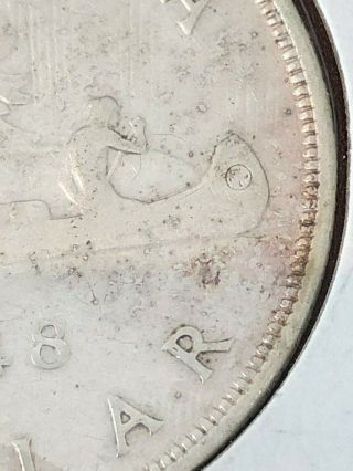 1948 Canada Silver Dollar 5