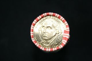 An Roll Of 25 George Washington Dollar Coins Uncirculated