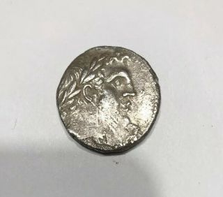 Tyre Shekel Ancient Biblical 17bc Silver Jewish Temple Tax Greek Coin