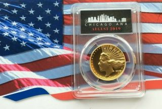 2019 W American Liberty Enhanced High Relief Gold Pcgs Sp70 First Strike