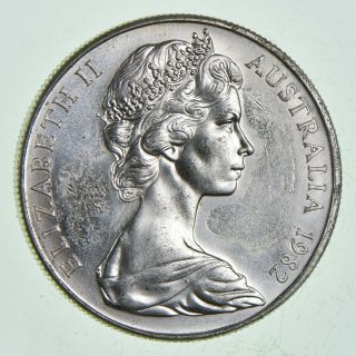Silver - World Coin - 1982 Australia 10 Dollars - 20.  1g - World Silver Coin 437