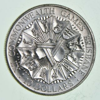 SILVER - WORLD Coin - 1982 Australia 10 Dollars - 20.  1g - World Silver Coin 437 2