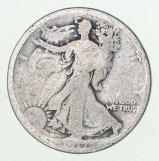 Better Date 1917 Walking Liberty 90 Silver Us Half Dollar 714