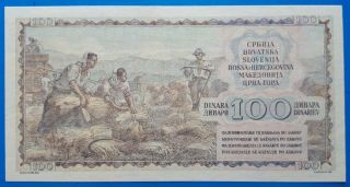 Yugoslavia,  100 dinara 1953,  UNC (R) 2
