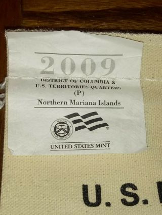 2009 P Quarter Northern Marina Islands Bag.