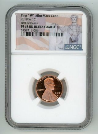 2019 W Lincoln Penny 1c Mark Cent Ngc Pf 68 Rd First Releases 5758711 - 006