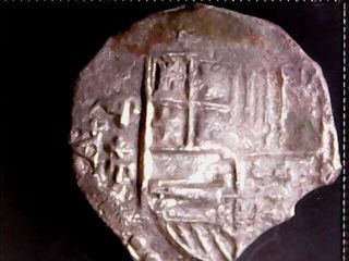 Atocha 8 Reales Spanish Silver Coin 1622 Shipwreck Grade 2 Mel Fisher Tapia 3