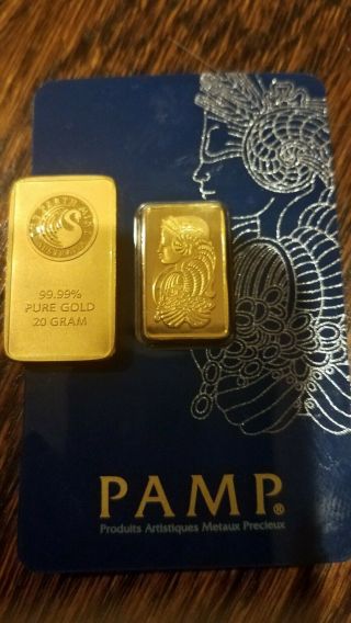 2 Gold Bars (20g And 5g)