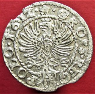 Silver Medieval Coin Sigismund I (1506 - 1548) Grosch 1512 Poland,  Lithuania