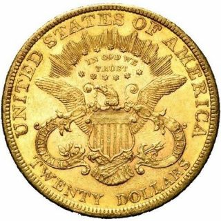 United States of America 20 Dollars 1877 GOLD 33,  43 Grams State 2
