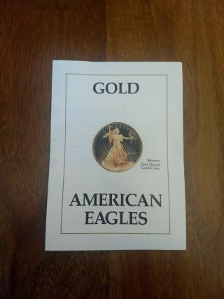 1990 American Gold Eagle Proof Set 4 Coins $5,  $10,  $25,  $50 - 2