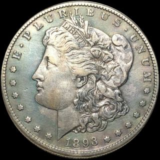 1893 - S Morgan Silver Dollar $1 San Francisco Very collectible HIGH CIR UNGRADED 2