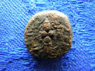 Nayakas Of Madurni 1586 - 1619,  Mich 1173? 3,  5gr Copper