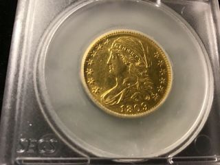 Usa 1809 Five Dollar Gold Coin Au Details
