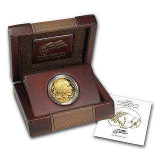 2008 - W 1 Oz Proof Gold Buffalo (w/box &) - Sku 49851