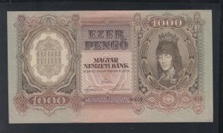 Hungary 1000 Pengö 1943 Unc