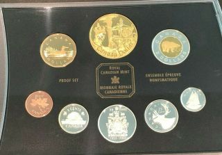 2002 Canada Proof Set.  " Golden Jubilee " Special Edition - No Box