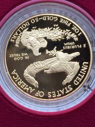 1995 W 10th Anniversary Proof American Eagle 4 Coin Gold & Silver Eagle Set 9