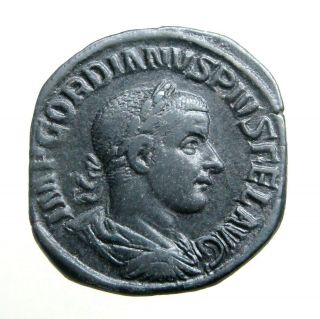 Roman Emperor Gordian Iii_teen Emperor_bronze Sestertius_sharp
