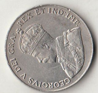 1925 Canada 5 Cents Vf,
