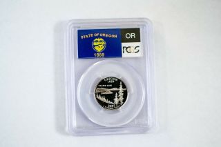 2005 S OR State Quarter,  Silver Proof PF 69 DCAM PCGS 2