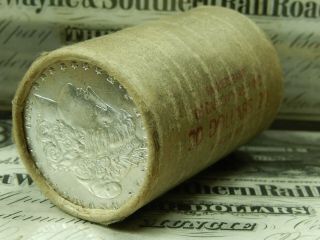 $20 Bu Morgan Roll Unc Silver Dollar 1890 & Cc Morgan Dollar Ends Pre 21 48