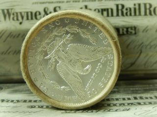 $20 BU Morgan Roll UNC Silver Dollar 1890 & CC Morgan Dollar Ends Pre 21 48 9