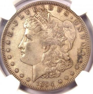 1894 Morgan Silver Dollar $1 - Ngc Au50 - Key Date 1894 - P - $1,  775 Value