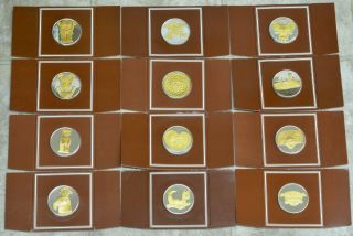 Gold Of El Dorado - Limited Edition Set Of 12 Medallions - The Museum Of Gold