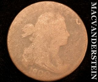 1800 Draped Bust Large Cent - Scarce Better Date J1360