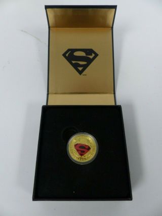 2014 CANADA 100 DOLLARS 14K GOLD COIN ICONIC SUPERMAN 2