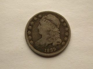 1835 Capped Bust Silver Dime