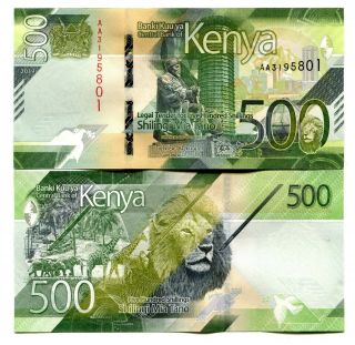 Kenya 500 Shillings 2019 P - Unc