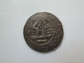 Germany 11 Century Silver Denar,  Gittelde,  Near 1020 - 40